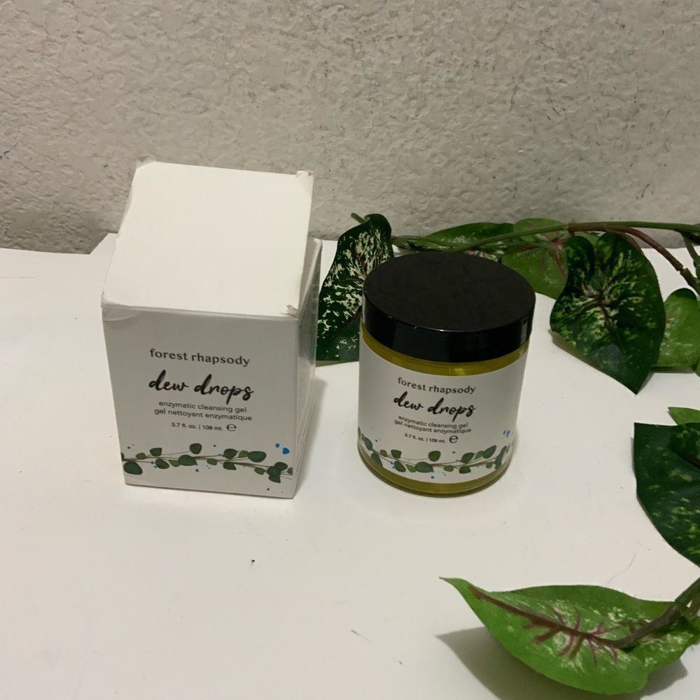 Forest Rhapsody Dew Drops Enzymatic Cleansing Gel 3.7 oz Full Size ~ NIB!!